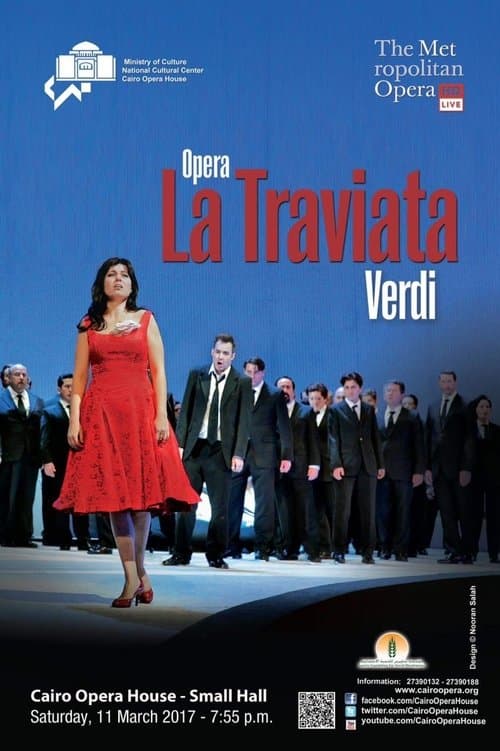 The Metropolitan Opera: La Traviataのポスター