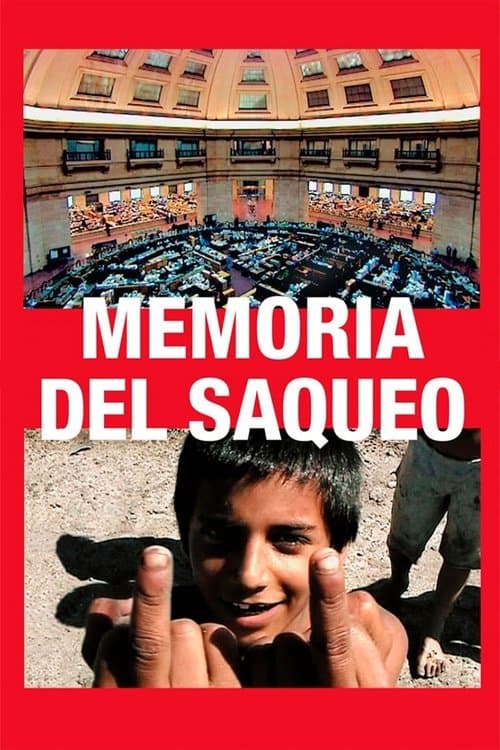 Memoria del saqueoのポスター