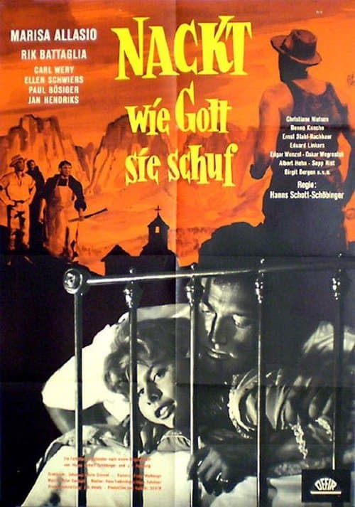 Nackt, wie Gott sie schufのポスター