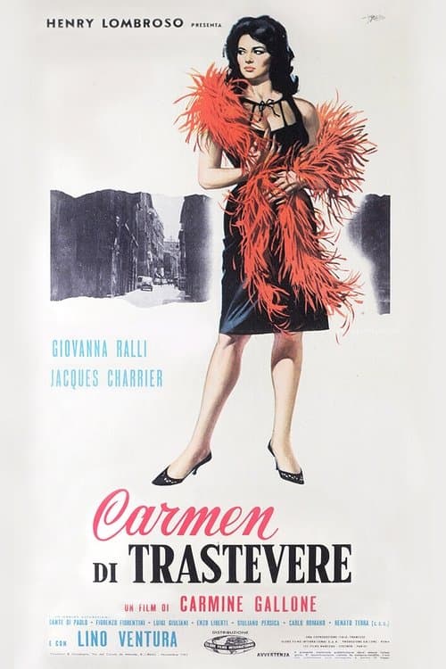 Carmen di Trastevereのポスター