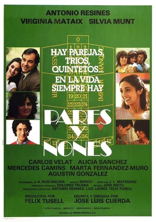 Pares y nonesのポスター