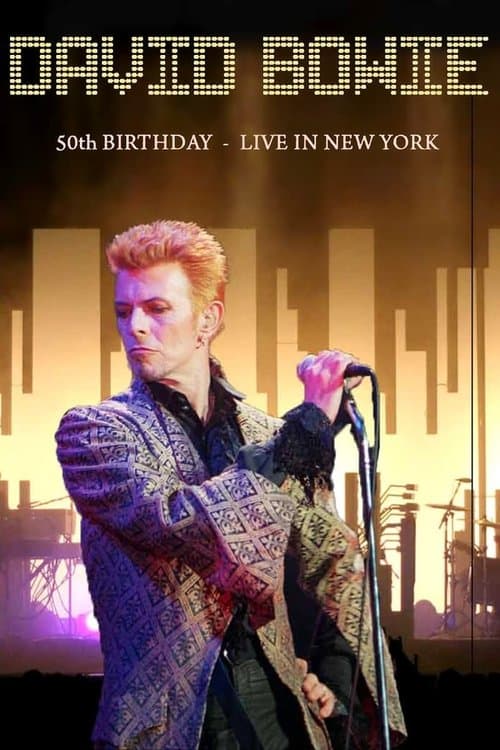 David Bowie & Friends: A Very Special Birthday Celebrationのポスター