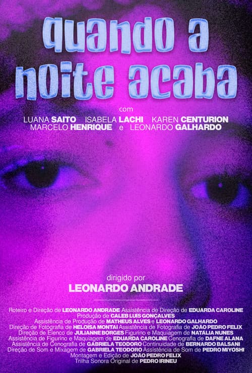 Quando a Noite Acabaのポスター