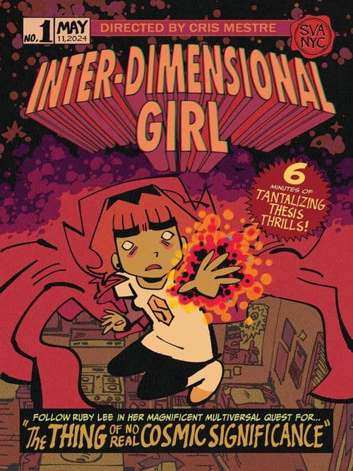 Inter-Dimensional Girl & The Thing of No Real Cosmic Significance!のポスター