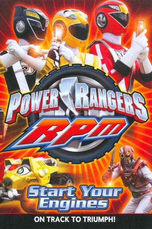 Power Rangers RPM: Start Your Enginesのポスター
