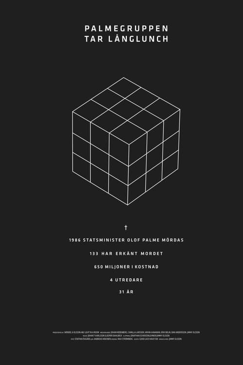 Palmegruppen tar långlunchのポスター