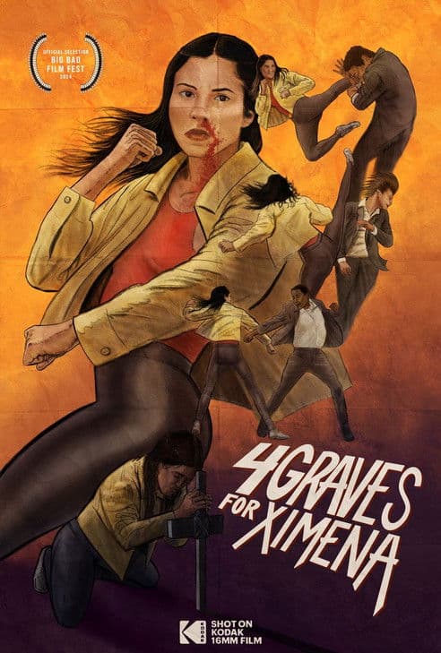 4 Graves for Ximenaのポスター