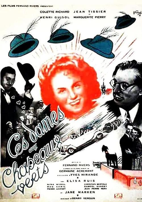 Ces dames aux chapeaux vertsのポスター