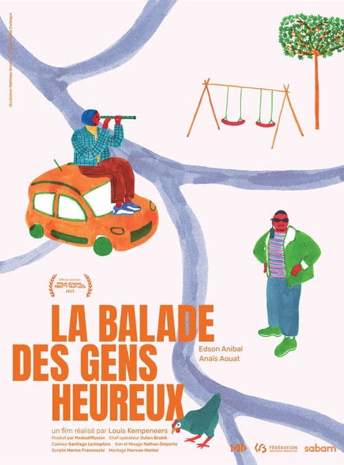 La Balade Des Gens Heureuxのポスター