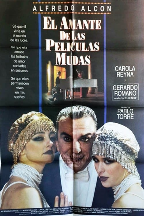 El amante de las películas mudasのポスター