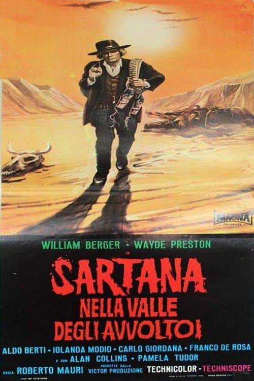 Sartana nella valle degli avvoltoiのポスター