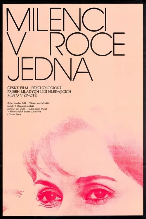 Milenci v roce jednaのポスター