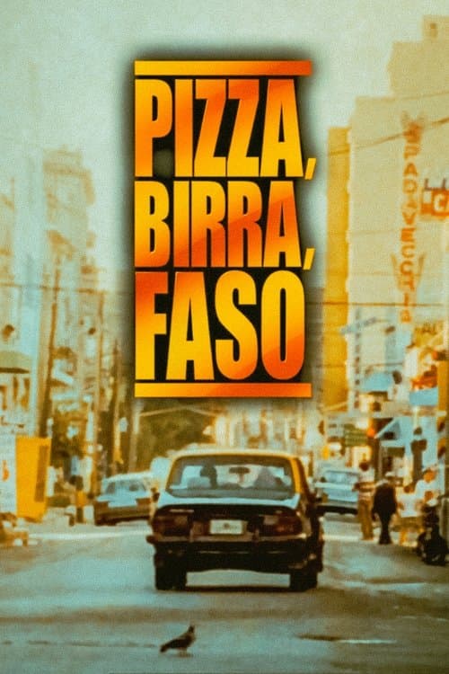 Pizza, birra, fasoのポスター