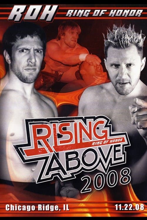 ROH: Rising Above 2008のポスター