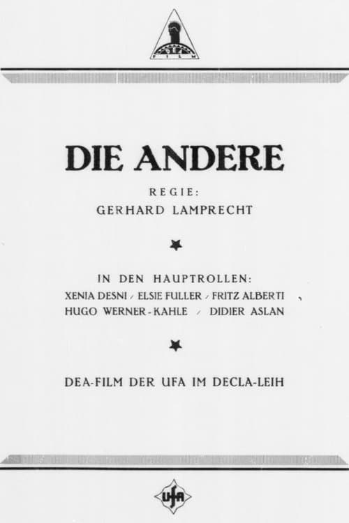 Die Andereのポスター