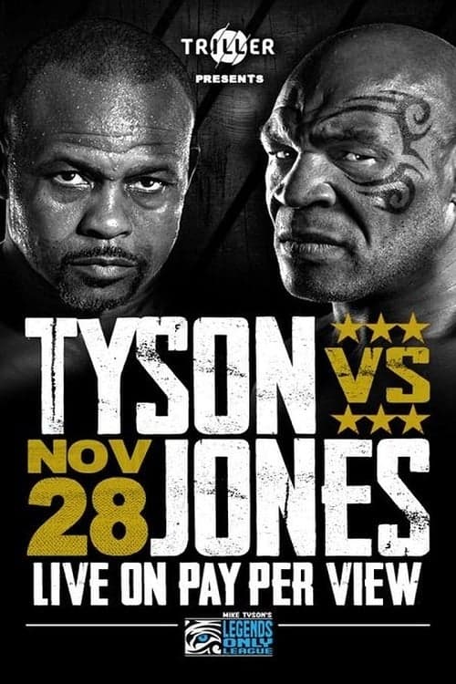 Mike Tyson vs. Roy Jones Jr.のポスター