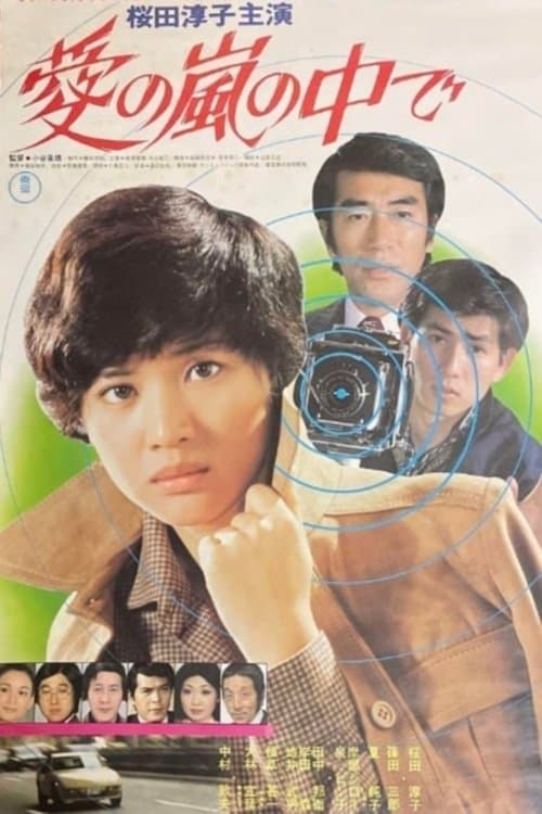 愛の嵐の中でのポスター