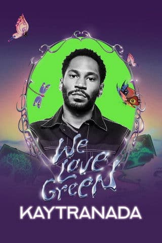 Kaytranada en concert à We Love Green 2024のポスター