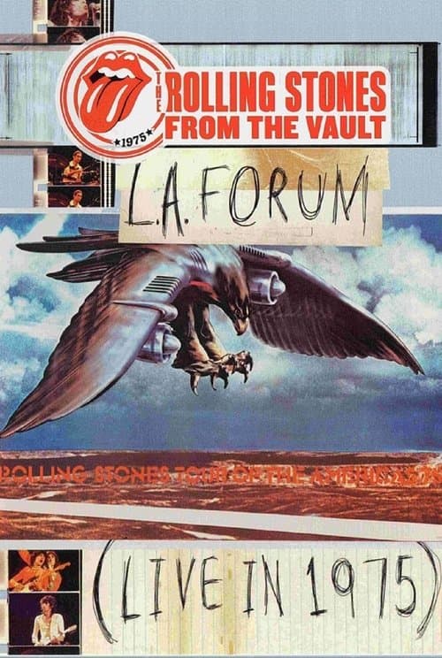 The Rolling Stones From The Vault: L.A. Forum Live In 1975のポスター