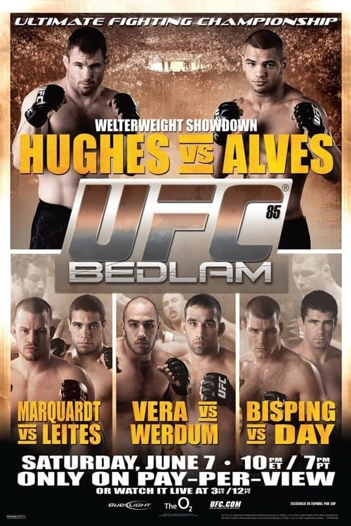 UFC 85: Bedlamのポスター