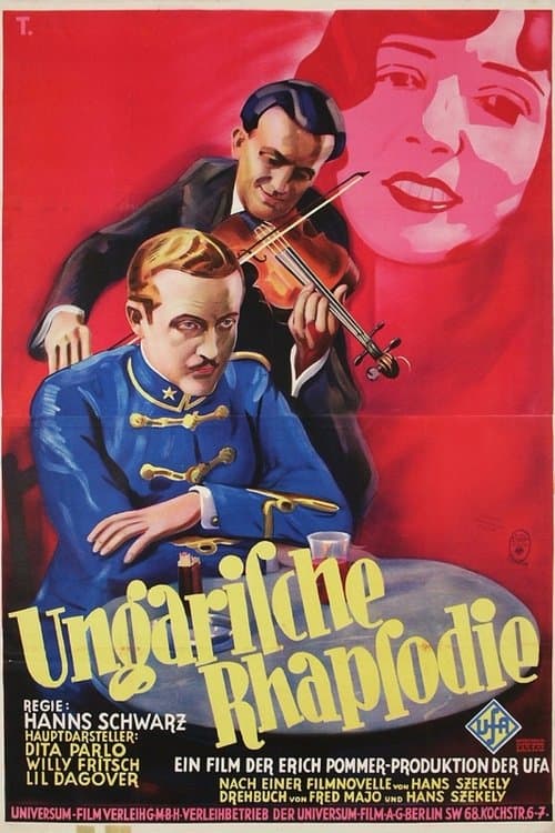 Ungarische Rhapsodieのポスター