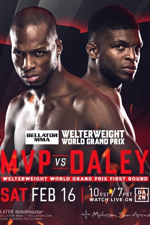 Bellator 216: MVP vs Daleyのポスター