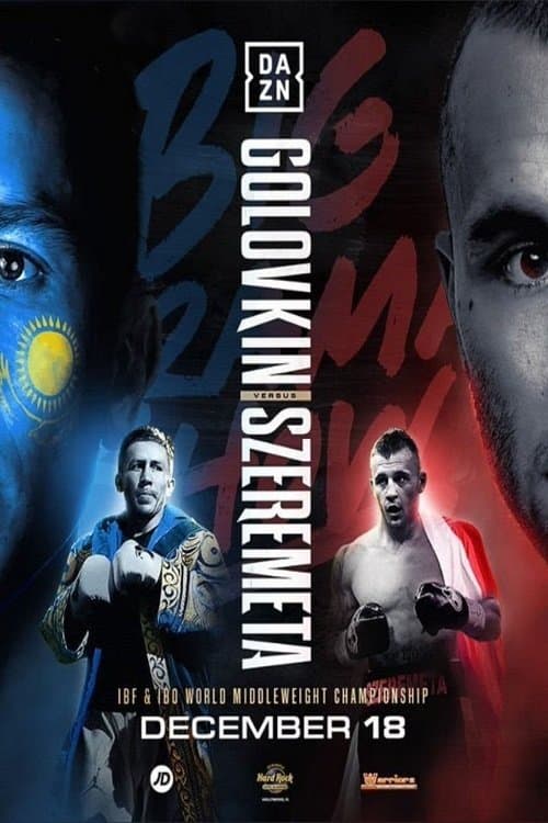 Gennady Golovkin vs. Kamil Szeremetaのポスター