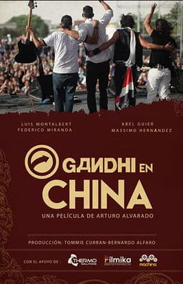 Gandhi en Chinaのポスター
