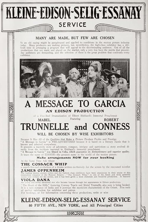 A Message to Garciaのポスター
