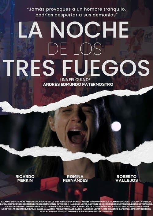 La noche de los tres fuegosのポスター