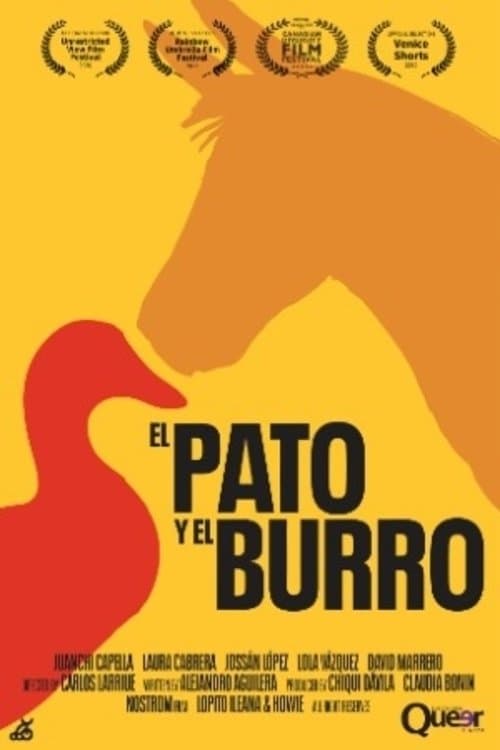El pato y el burroのポスター