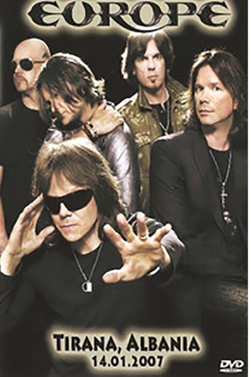 Europe - Live Albany 2007のポスター