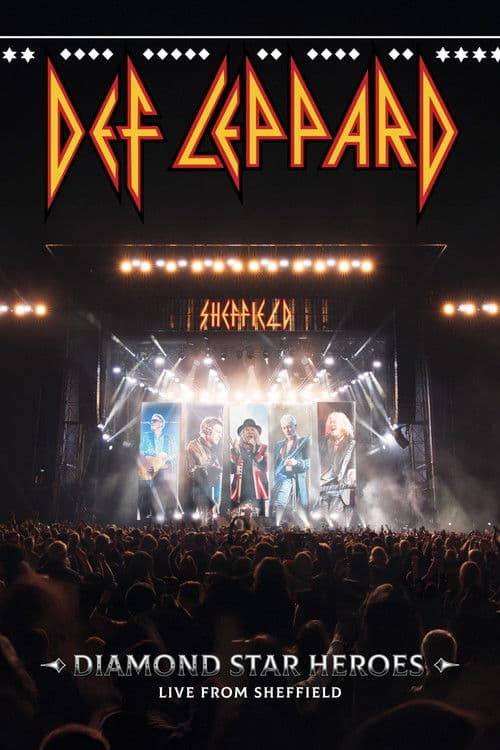 Def Leppard: Diamond Star Heroes - Live From Sheffieldのポスター