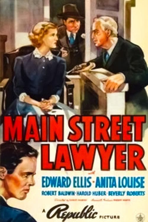 Main Street Lawyerのポスター