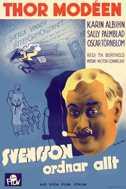 Svensson ordnar allt!のポスター