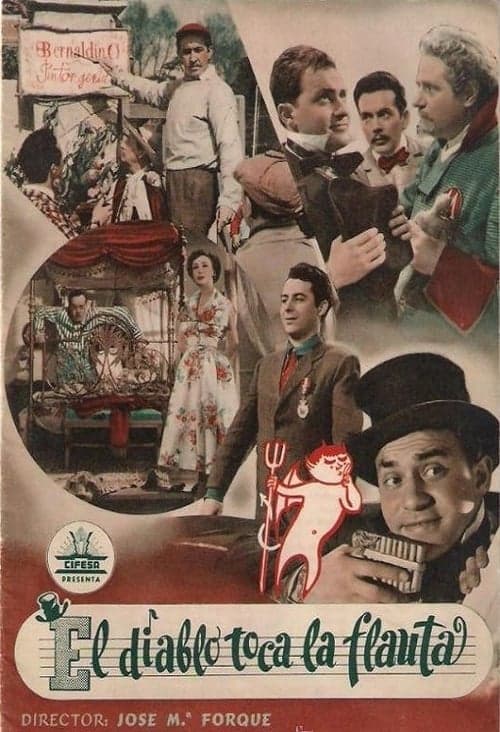 El diablo toca la flautaのポスター
