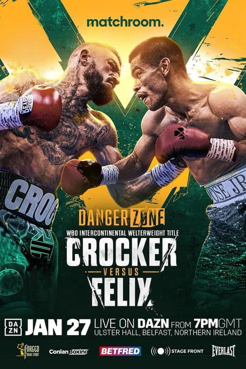 Lewis Crocker vs. Jose Felixのポスター