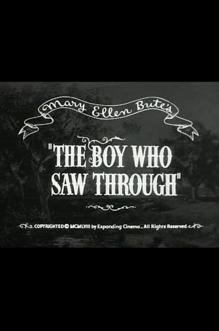 The Boy Who Saw Throughのポスター