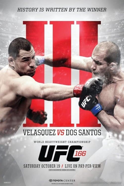 UFC 166: Velasquez vs. Dos Santos IIIのポスター