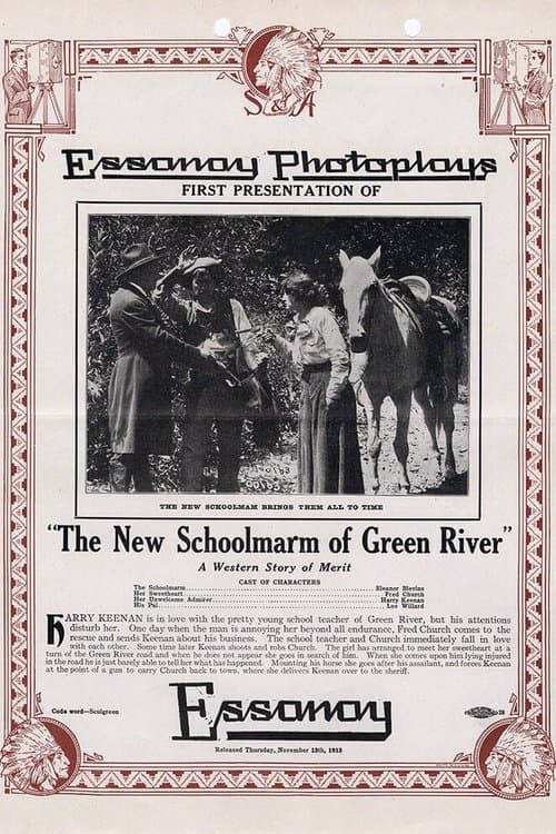 The New Schoolmarm of Green Riverのポスター