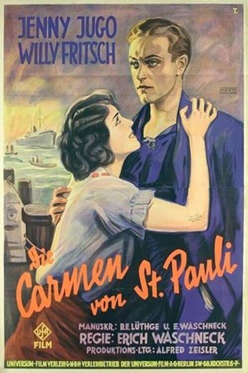 Die Carmen von St. Pauliのポスター