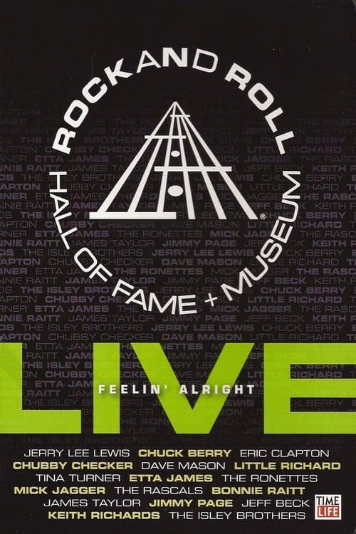 Rock and Roll Hall of Fame Live - Feelin' Alrightのポスター