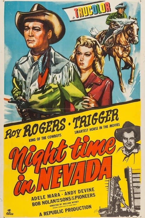Night Time in Nevadaのポスター