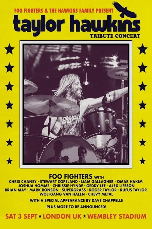 Taylor Hawkins Tribute Concertのポスター