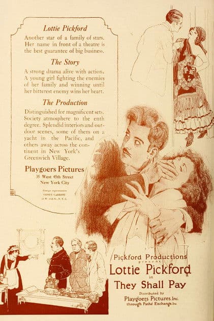 They Shall Payのポスター