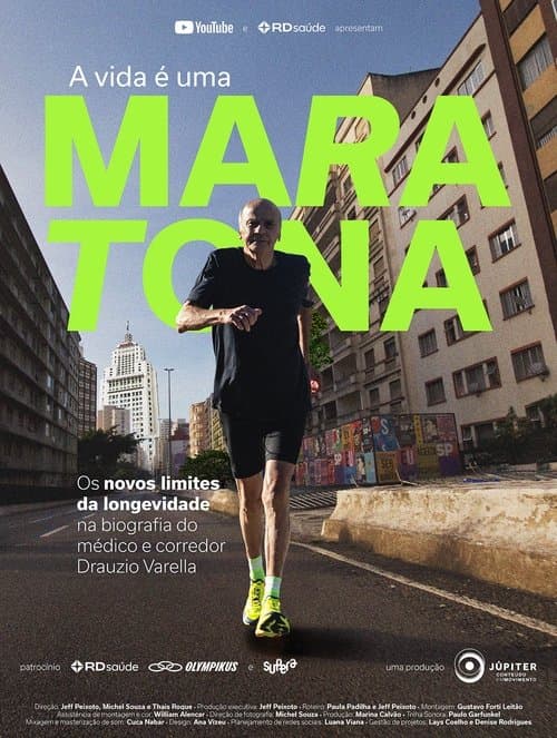 A Vida é uma Maratonaのポスター
