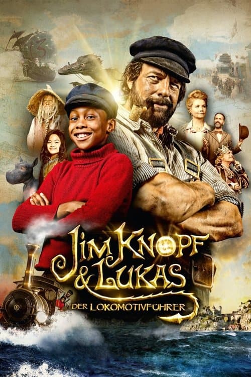 Jim Knopf und Lukas der Lokomotivführerのポスター