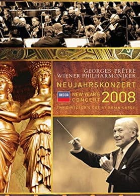 Neujahrskonzert der Wiener Philharmoniker 2008のポスター