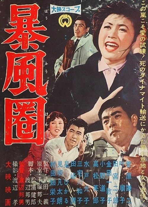 暴風圏のポスター