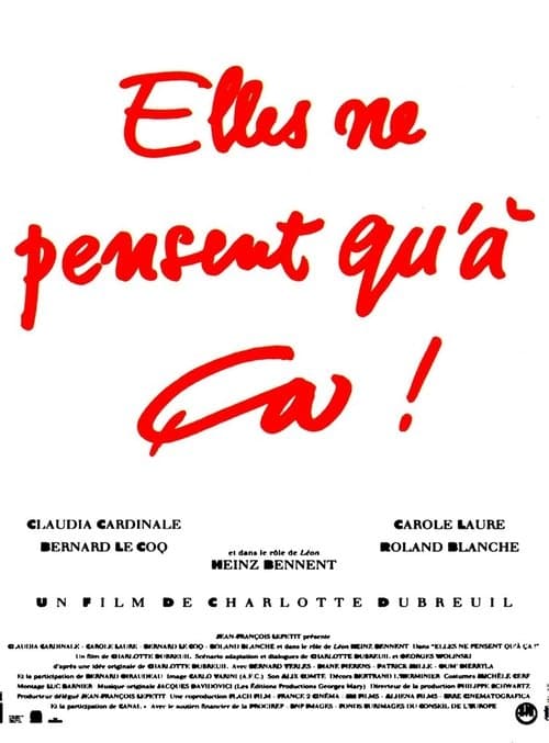 Elles ne pensent qu'à ça...のポスター